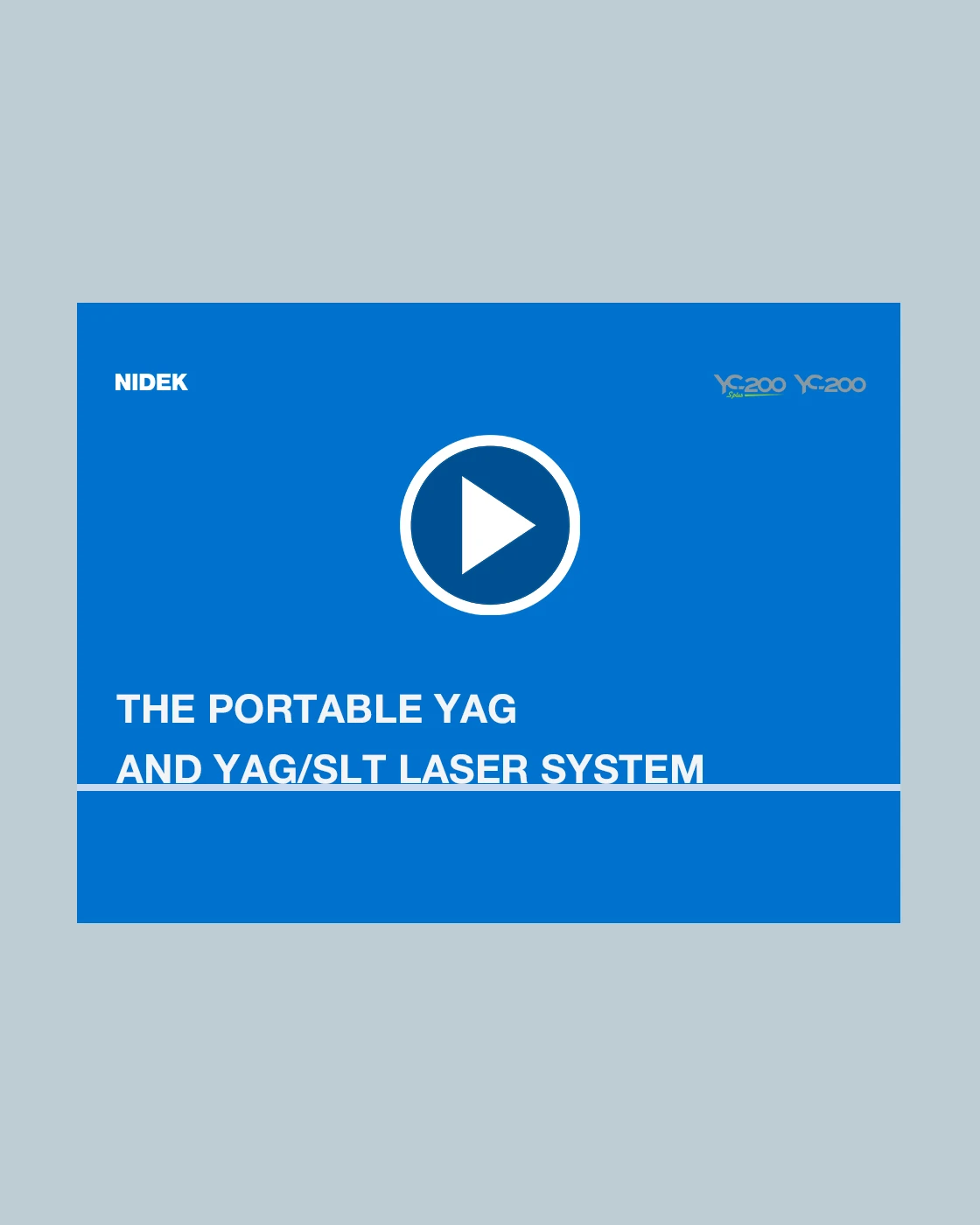 The Portable YAG and YAG/SLT Laser System
